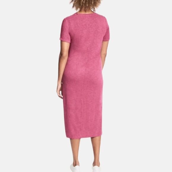 NWT JESSICA SIMPSON SHIRT DRESS IN "RASPBERRY" SZ. XXS - Picture 2 of 6